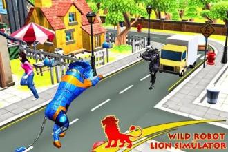 Wild Lion City Rampage 3D 2018截图1