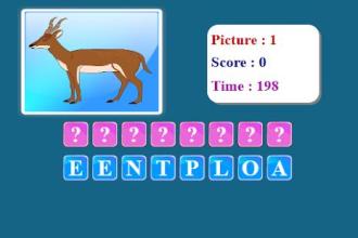 Zoo Picture Spelling Game截图4