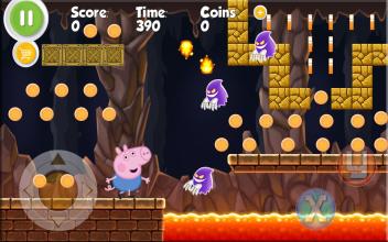 super pappa adventure pig world截图2