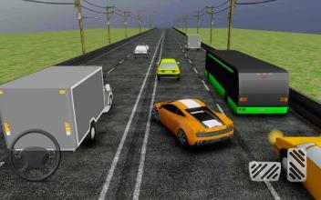 Endless Racing on highway : Real Car Drifting 3D截图2