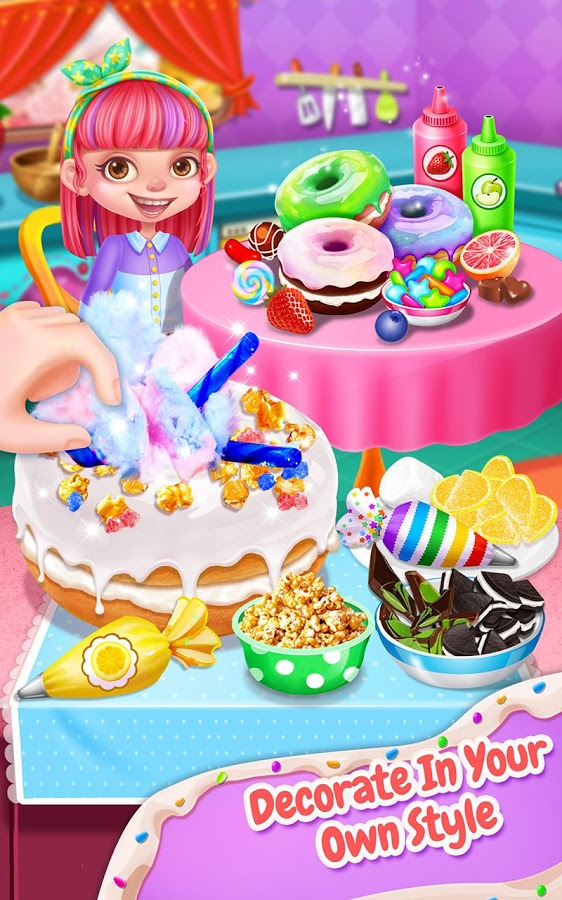 Sweet Donut Cake Maker截图4