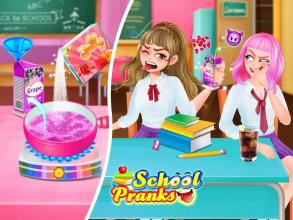 School Pranks - BFF Back To School Prank War!截图1