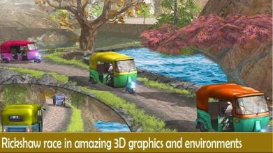 Rickshaw Race Simulator - Hill Drive Chingchi Game截图5