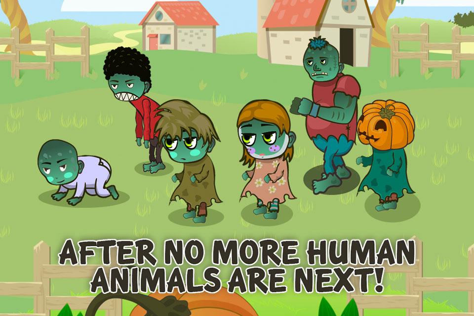 Tsunami of Zombies VS Animals截图2