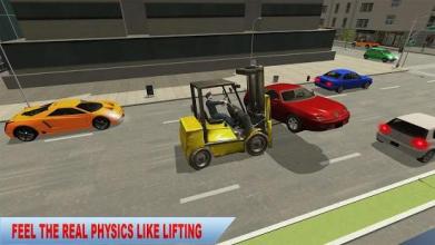 Police Driver Forklift Simulator Game截图2