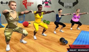 Virtual Girls Gym 3D: Fitness Training截图1