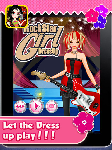 Rockstar Girl Dressup截图1