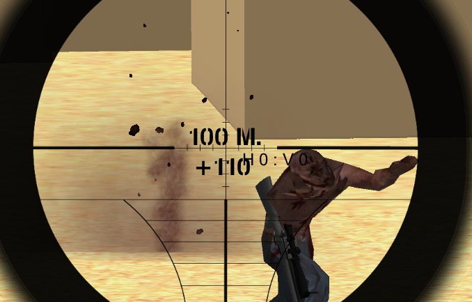 Zombie Sniper Shooting 3D截图3