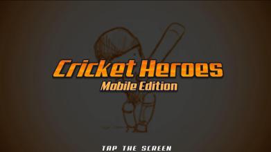 Cricket Heroes: Mobile Edition截图1