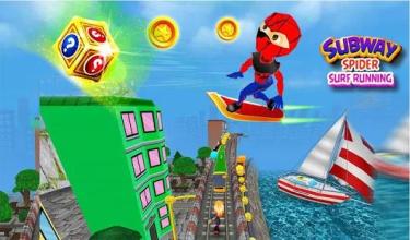 Subway Spider Surf: Running Game截图1