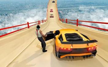 Mega Ramp Construction: Car Racing Ramp Stunts截图4