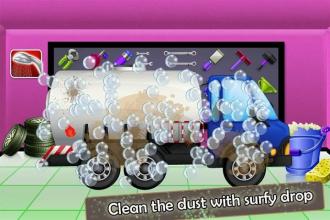 Truck Wash & Repair Workshop Gas Station Kids Game截图3