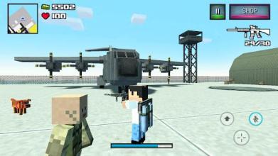 Cube Gun 3D - Free Mine FPS截图1