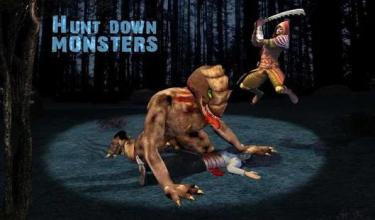 Werewolf Monster Hunter 3D: Bigfoot Hunting Games截图1