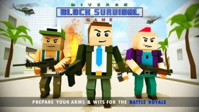 Diverse Blocky Survival - Fort Night Combat SWAT截图4