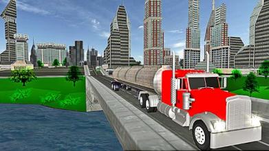 Heating Oil Tanker Truck Transport Drive Simulator截图3