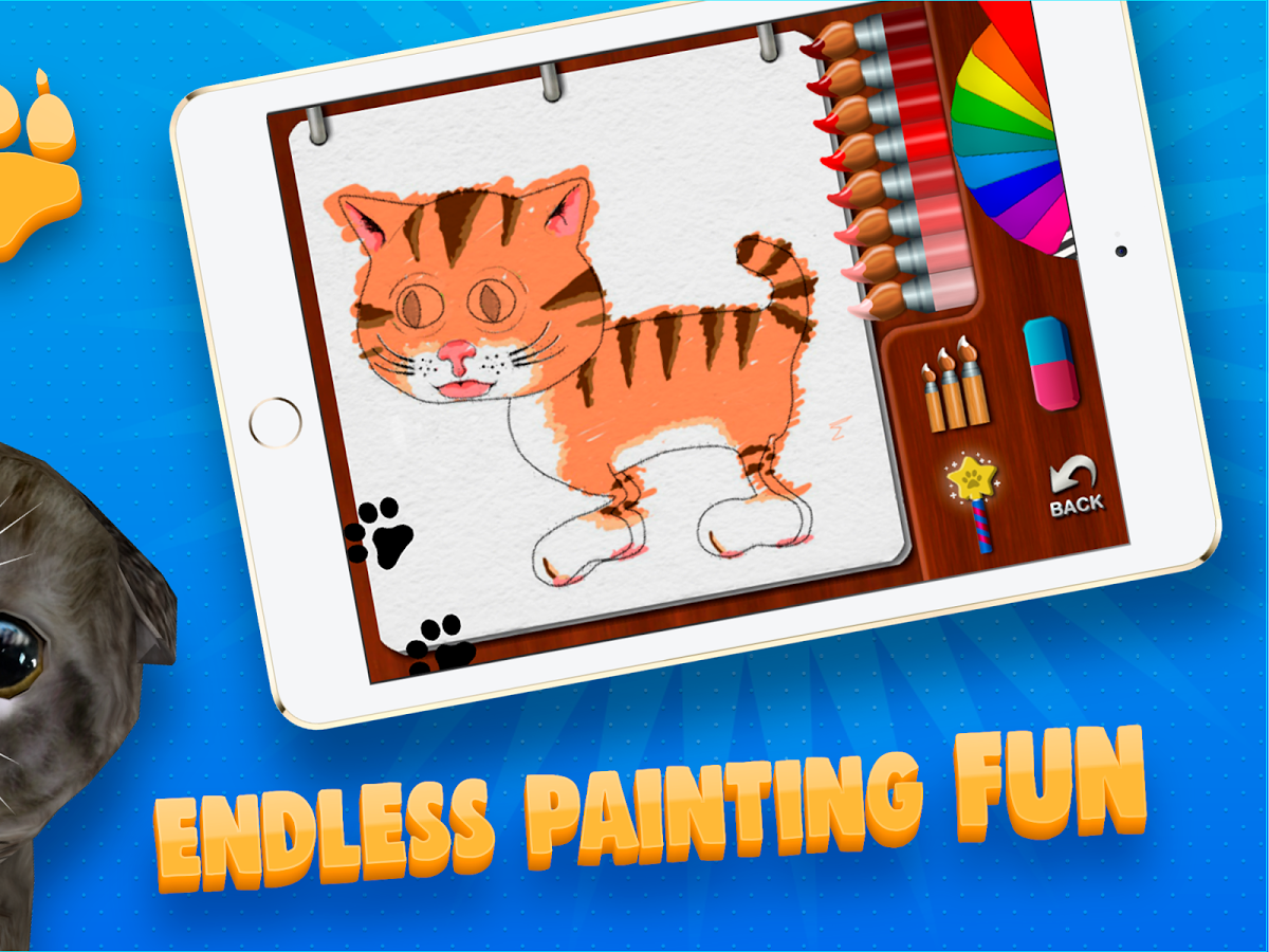 Paint My Cat: Color and Play截图3