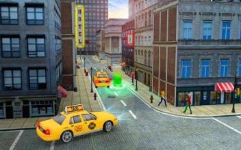 City Taxi Driver Cab Sim 2018 Pick & Drop Game截图2