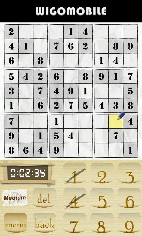 Sudoku Puzzle Deluxe截图3