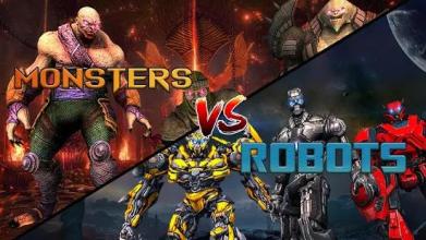 Superhero Monster Vs Superhero Robot - Returners截图2