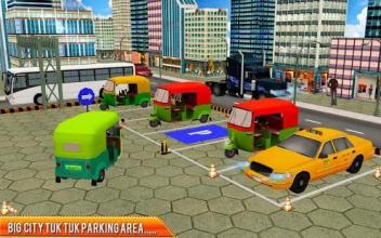 Tuk Tuk Auto Rickshaw Parking Games截图3