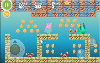 super pappa adventure pig world截图5