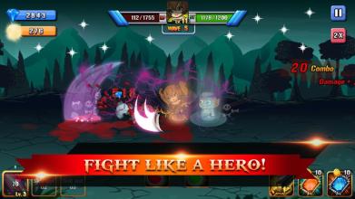 Monster Rush - Brave Demon Shadow Fight截图3