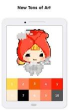 Pixel No.Draw: Color By Number, Art, Coloring Book截图3