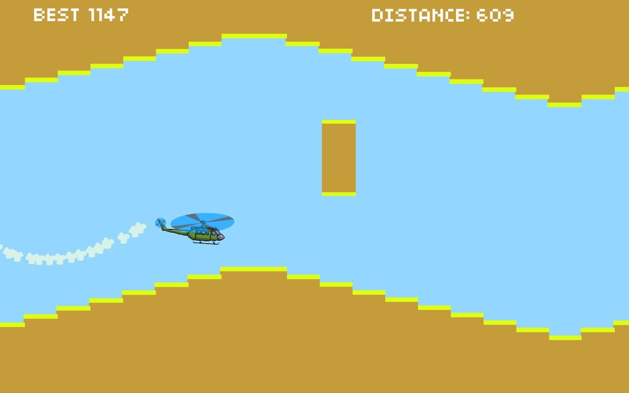 RETRY Helicopter Classic 8 bit截图3