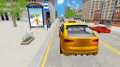 City Crazy Taxi Driving Simulation截图2