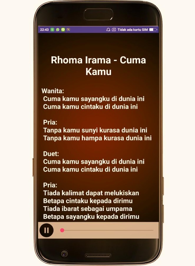 Rhoma Irama Album Offline + Lirik截图2