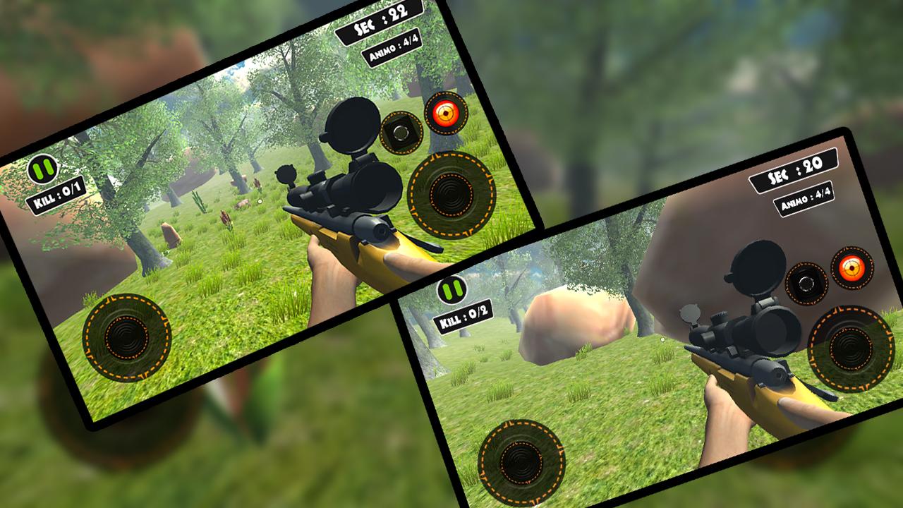 Sniper Jungle Hunting截图2