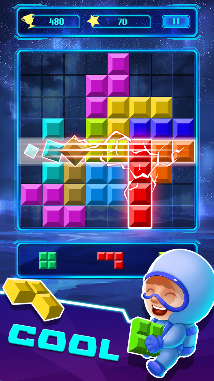 Classic Tetris Block Puzzle Brick Breaker Blitz截图3