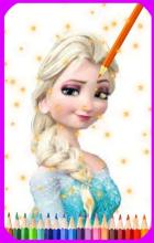 coloring princess - princess coloring book girls截图4