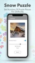 Snow Jigsaw Puzzle截图3