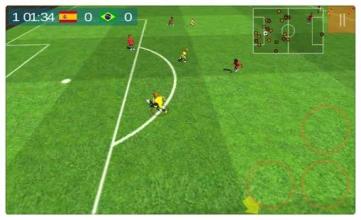 Action Soccer Game截图3