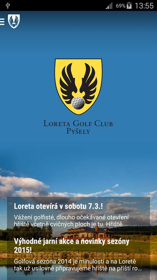 Loreta Golf Club Pyšely截图1