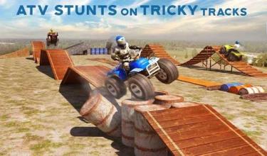 Dragon Road ATV Quad Bike:Offroad Stunt Games 2018截图3