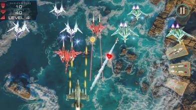 Sky Force Strikers – Top Down Shooter Airplanes截图3