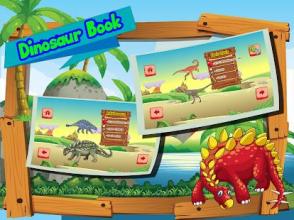 Kids Dinosaur coloring and Puzzle game截图2