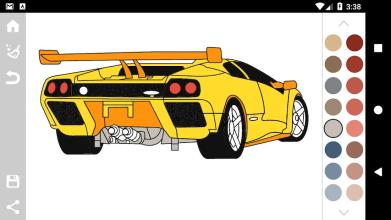 Italian Cars Coloring Book截图4