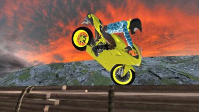 Stunt Bheem Rider Racing Game截图2