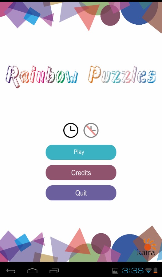 Rainbow Puzzles- Kairasoftware截图1