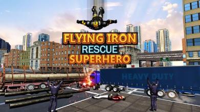 Grand Flying Iron Ninja Mafia Fight 2018截图4