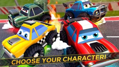 Cartoon Crash Cars Racing截图1