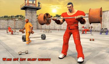 Prison Workout Gym 3D: Jail House Equipment截图1