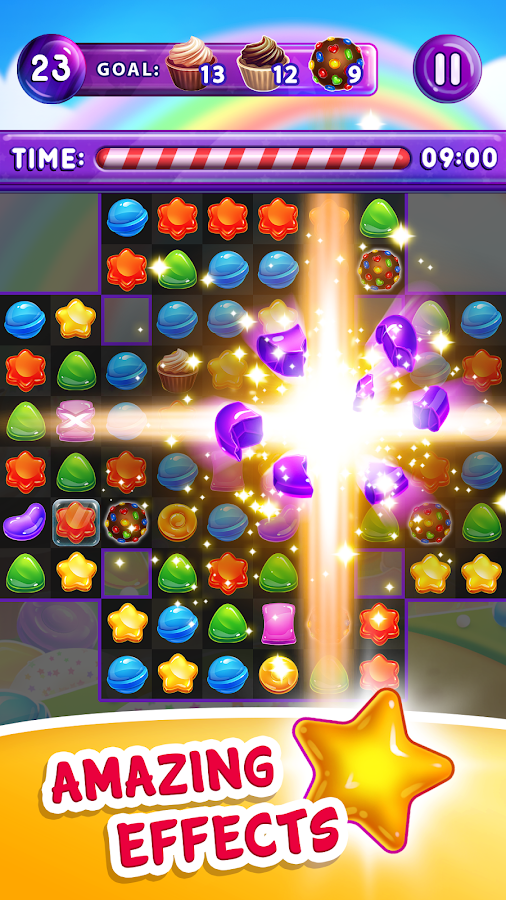 Candy Smash - Free Match 3 Puzzle Game截图5