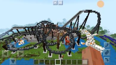 2018 Best Amusement Park Adventure New Map MCPE截图3