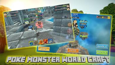 Poke Monster World Block Craft截图4