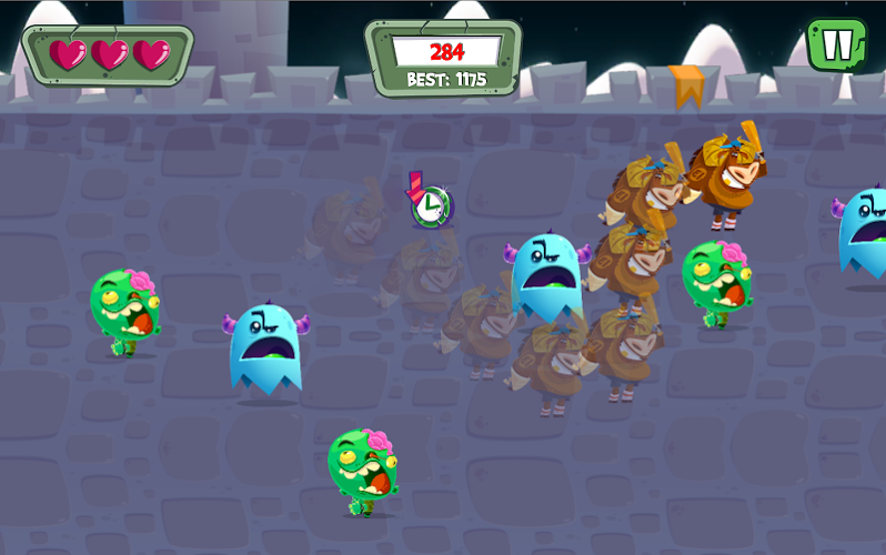 Zombie Run All Age Toilet Game截图2